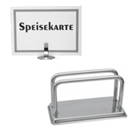 Speisekartenhalter
