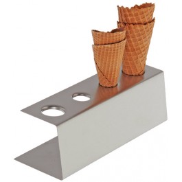 Eiswaffel-Ständer 9,5 x 27,5 cm, H: 9 cm