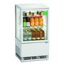 Mini Kühlvitrine 58L, weiß von Bartscher