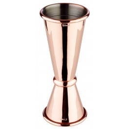 Cocktail-Doppelmaß Ø 4 cm, H: 11 cm