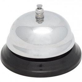 Rezeptionsklingel, verchromt, Ø 85 mm, Höhe 60 mm von Stalgast