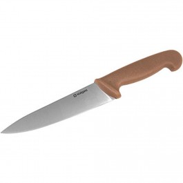 Stalgast Küchenmesser, HACCP, Griff braun, Edelstahlklinge 16 cm von Stalgast