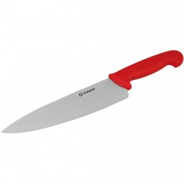 Stalgast Küchenmesser, HACCP, Griff rot, Edelstahlklinge 22 cm von Stalgast