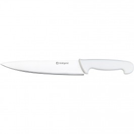 Stalgast Küchenmesser, HACCP, Griff weiß, Edelstahlklinge 22 cm von Stalgast