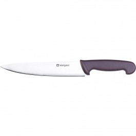 Stalgast Küchenmesser, HACCP, Griff braun, Edelstahlklinge 22 cm von Stalgast