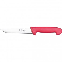Stalgast Ausbeinmesser, HACCP, Griff rot, Edelstahlklinge 150 mm von Stalgast