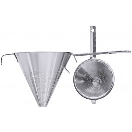 Spitzsieb mit Flachgriff 20 cm 