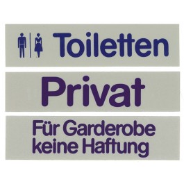 Wortschild VORSICHT STUFE 