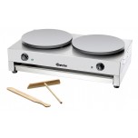 Crépe Backgerät, 2 Platten, 400mm