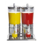 Saftdispenser DUO -TOP FRESH- 42 x 32 cm, H: 52 cm