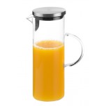 Glas-Karaffe Ø 9,5 cm, H: 27 cm, 1,5 Liter