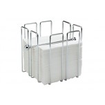 Serviettenhalter -WIRE- 19 x 19 cm, H: 19 cm,