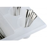 GN 1/1 Besteckkasten 53 x 32,5 cm, H: 10 cm