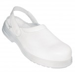 Lites Unisex Sicherheitsclogs weiß 37