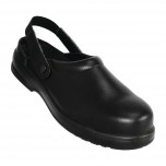 Lites Unisex Sicherheitsclogs schwarz 36