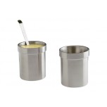 Dressingtopf, doppelwandig Ø 15 cm, H: 18 cm, 1,8 Liter