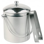 Eiseimer-Set mit Eiszange Ø 12 cm, H: 14 cm, 1 Liter