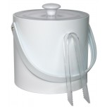 Eiseimer -WEISS- Ø 20 cm, H: 18 cm, 3 Liter