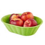 Brot- und Obstkorb 23 x 17 cm, H: 6,5 cm, oval