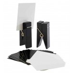 Kartenhalter, 2er Set 4 x 2,5 cm, H: 10 cm