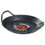 Schmiedeeiserne Servierpfanne Ø oben 20 cm, Ø unten 14 cm,