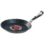 Schmiedeeiserne Servierpfanne Ø oben 28 cm, Ø unten 21 cm