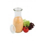 Weck-Saftflaschen mit Deckel 12-teiliges Set