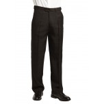 Herren Service Bundfaltenhose schwarz 30
