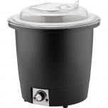 Elektrischer Suppentopf, 10 Liter, Deckel aus Polypropylen