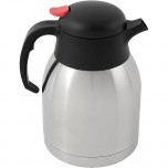 Isolierkanne, 2 Liter, mit Druckknopf
