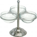 Konfitüren- / Müslietagere, 3 x 0,45 Liter, Ø 140 mm, Höhe 280 mm