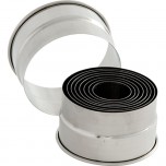 Ausstechsatz, rund, glatt, Ø 2 bis 11 cm