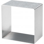 Ausstechform quadratisch, Abmessung 8 x 8 x 4,5 cm
