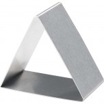 Ausstechform dreieckig, Breite 8 cm, Höhe 4,5 cm