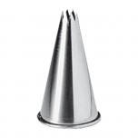 Sterntülle, Edelstahl, Ø 6 mm