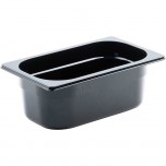 Gastronormbehälter NEW MODEL Polycarbonat schwarz, GN 1/4 (150 mm)