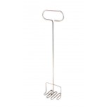Gastro M Edelstahl Kartoffelstampfer 58cm