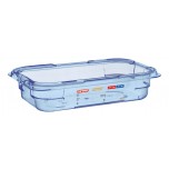 Araven GN1/4 ABS Lebensmittelbehälter blau 65mm