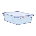 Araven GN1/2 Lebensmittelbehälter blau 100mm