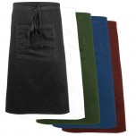 Nino Cucino Bistroschürze mit Tasche, schwarz, Länge 70 cm