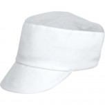 Nino Cucino Bäckermütze, weiß, 35% Baumwolle / 65% Polyester