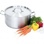Suppentopf mit Deckel, Ø 200 mm, Höhe 105 mm, 3,3 Liter