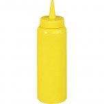 Quetschflasche gelb, 0,35 Liter