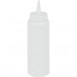 Quetschflasche weiß, 0,7 Liter