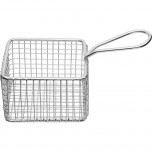 Servier-Frittierkorb quadratisch, 9,5 x 9,5 x 6 cm (BxTxH)