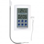 Digital-Thermometer, mit separatem Tauch- / Einstechfühler, Temperaturbereich -50 °C bis 300 °C