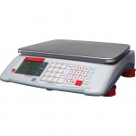 Verkaufswaage, Kapazität 15 kg, Teilung 5 g, Abmessung 351 x 359 x 111 mm (BxTxH)