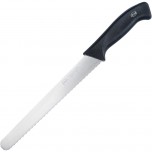 Sanelli Lario Brotmesser, Griff schwarz, Klingenlänge 23,5 cm
