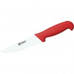 Stalgast Ausbeinmesser, HACCP, Griff rot, Stahlklinge 14 cm