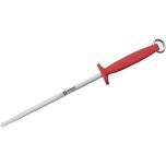 Stalgast Wetzstahl, HACCP, Griff rot, Stahlklinge 25 cm